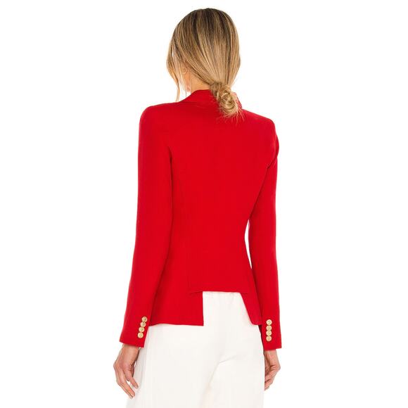 Smythe Classic Duchess Blazer Red - Picture 4 of 10
